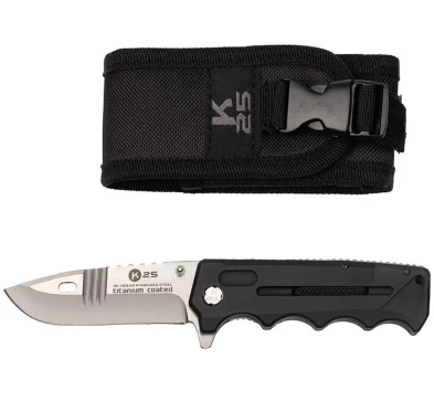 Nóż Sprężynowy K25 N-069B - Składany nóż EDC